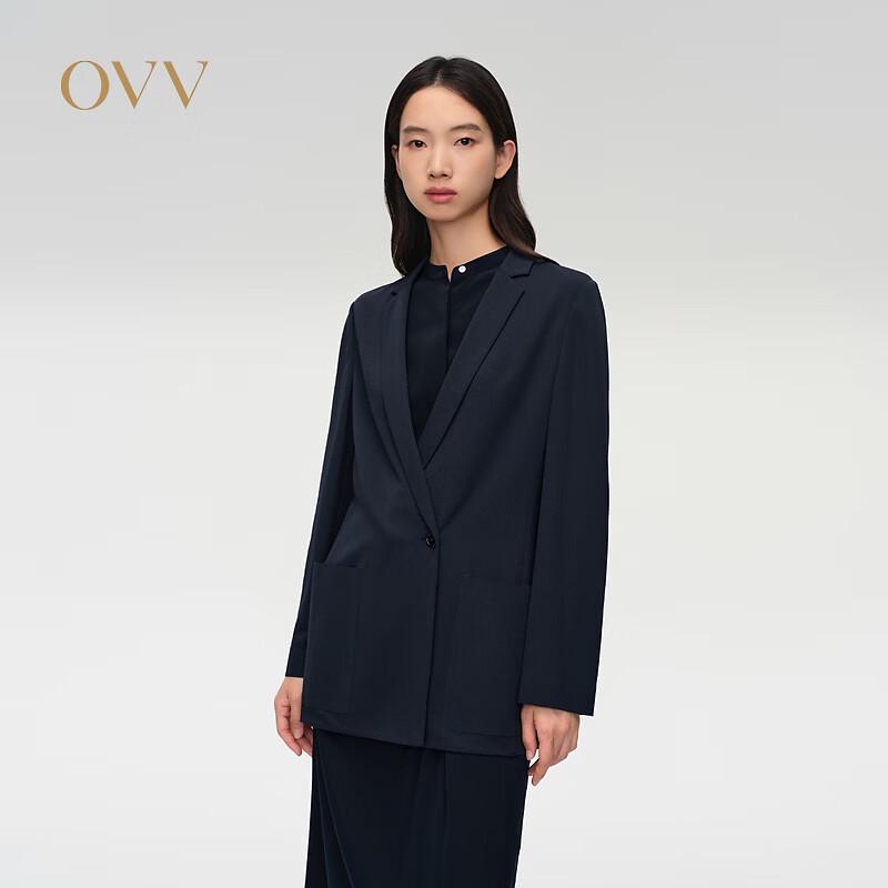 OVV Women s Slim-fit One-Button Blazer S