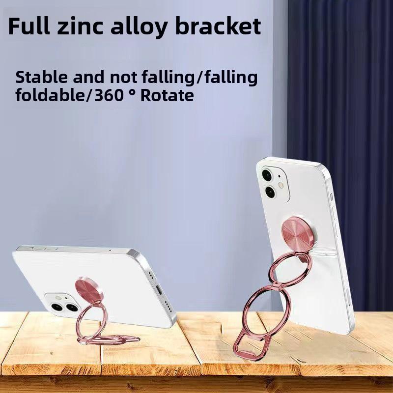 

Держатель-кольцо Кольцо-пряжка для мобильного телефона Наклейка на спинку Кронштейн Ультратонкий Держатель для мобильного телефона Металлический складной кронштейн