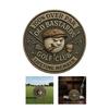 Over Par Old Bastards Golf Coin Novelty Golf Ball Marker Golf Accessories Funny Golf Challenge Coin Unique Golf Gag Gift