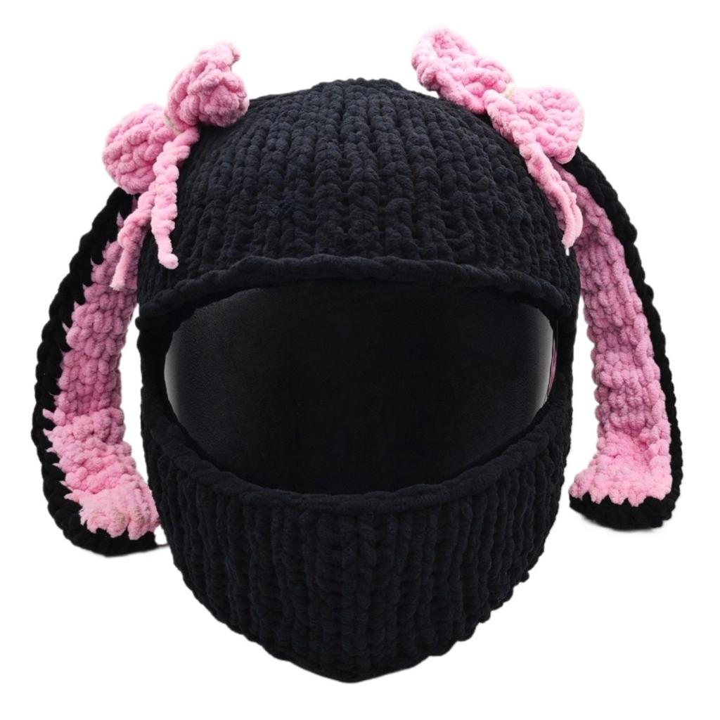 Czapka na kask Girly Bunny Rider