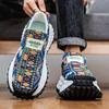 Men S Slip On Thick Soled Canvas Running Dad Sneakers For Youth