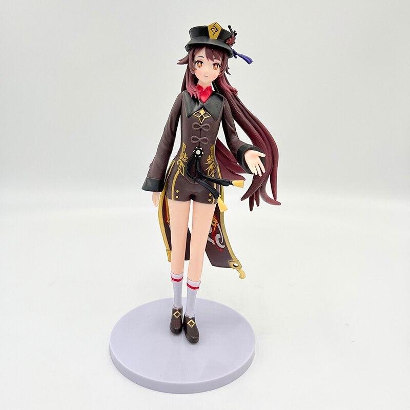 27cm Impact Kamisato Ayaka Anime Figure Genshin Impact Paimon/Klee/Qiqi Action Figure Zhongli Figurine Adult Doll Toys