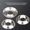 100 Pieces Eyelet Spacer Portable Replacing Round Anti-rust Professional Self-tapping Screw Gasket Washer Part