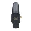 Set Bocchino Sassofono Contralto Moschettone Regolabile in Pelle Strumento a Fiato Nero Parti Accessori Bocchino Sassofono