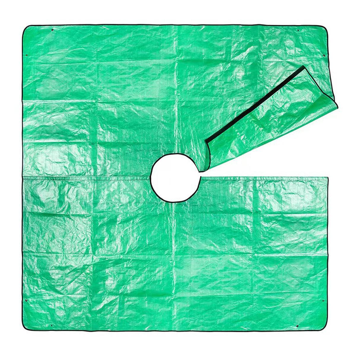 

Садовый ковер из водонепроницаемых листьев для хранения ландшафтного дизайна. Ковер для сбора опавших листьев. Зеленый ковер для сада и улицы из опавших листьев. 2mx2m зелёный