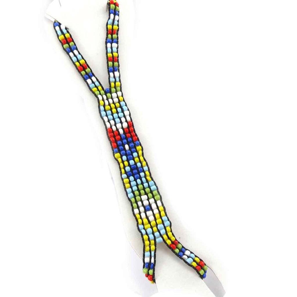 Les Trésors De Lily [J8928] - Wielokolorowy łańcuszek na kostkę 'Kilimanjaro'