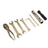 Practical Set With storage bag Spanner Accessories 7Pcs Aluminum Kit Socket Plier Repair Spark plug Tool Wrench