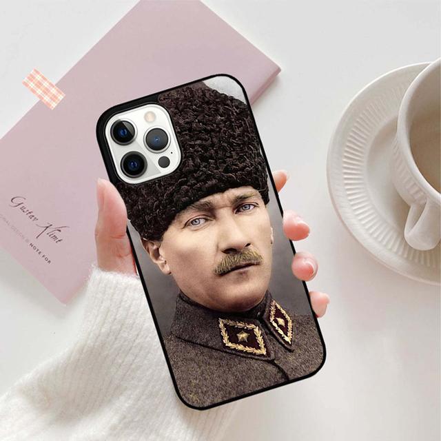 Mustafa Kemal Ataturk Phone Case For iPhone 17 Air 15 16 11 12 13 14 Pro Max Cover For iPhone 17 Air Max Plus Fundas
