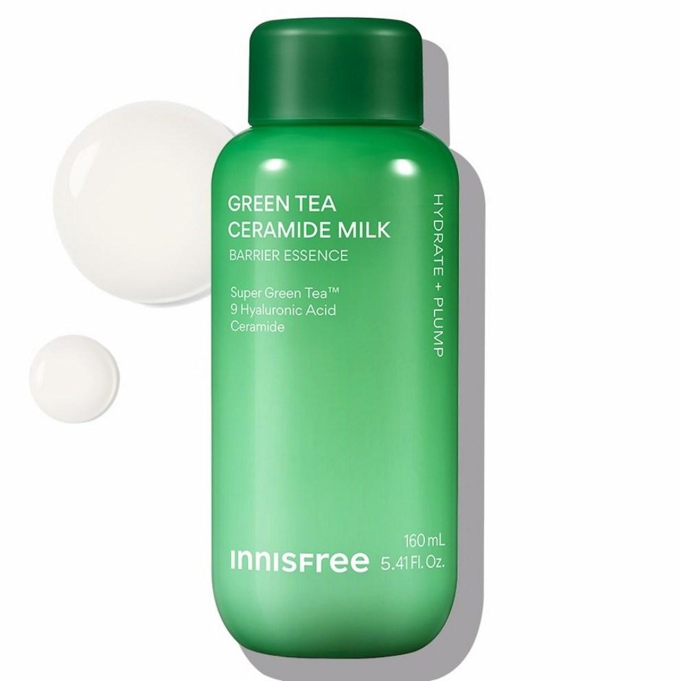 Innisfree Grüner Tee Ceramid Milch Essenz, 160ml