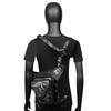 Steampunk Skull Motorcycle Waist & Shoulder Bag - Unisex Crossbody for Mobile Phones
