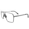 RSINC Πλήρης σκελετός/Γυαλιά οράσεως/ Μεταλλικό & Πλαστικό Για Άνδρες Και Γυναίκες, ,MH Γκρι Μαύρο G-2631 54-17-140 | IB 21 | N1 MH G-2631 Γκρι Μαύρο | IB 21