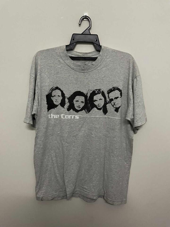 

The Corrs Band Tour Album Sport Gray Tee Cotton Adult TShirt UU1070 Unisex T-Shirt S
