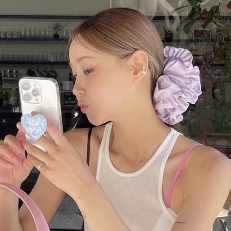 Elegant Women's Elastic Hair Scrunchies Soft and Comfortable Hair Accessories Hair Band Styling Tool