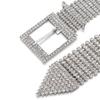 Fashion Rhinestone Belt Women Sparkling Belt Dress Accessories for Parties Clubs