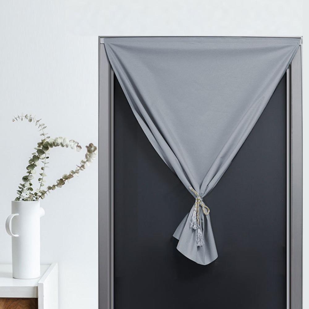 Simple Sheer Curtain Solid Color Tulle Curtain New Window Drapes  Home Living Room Decor