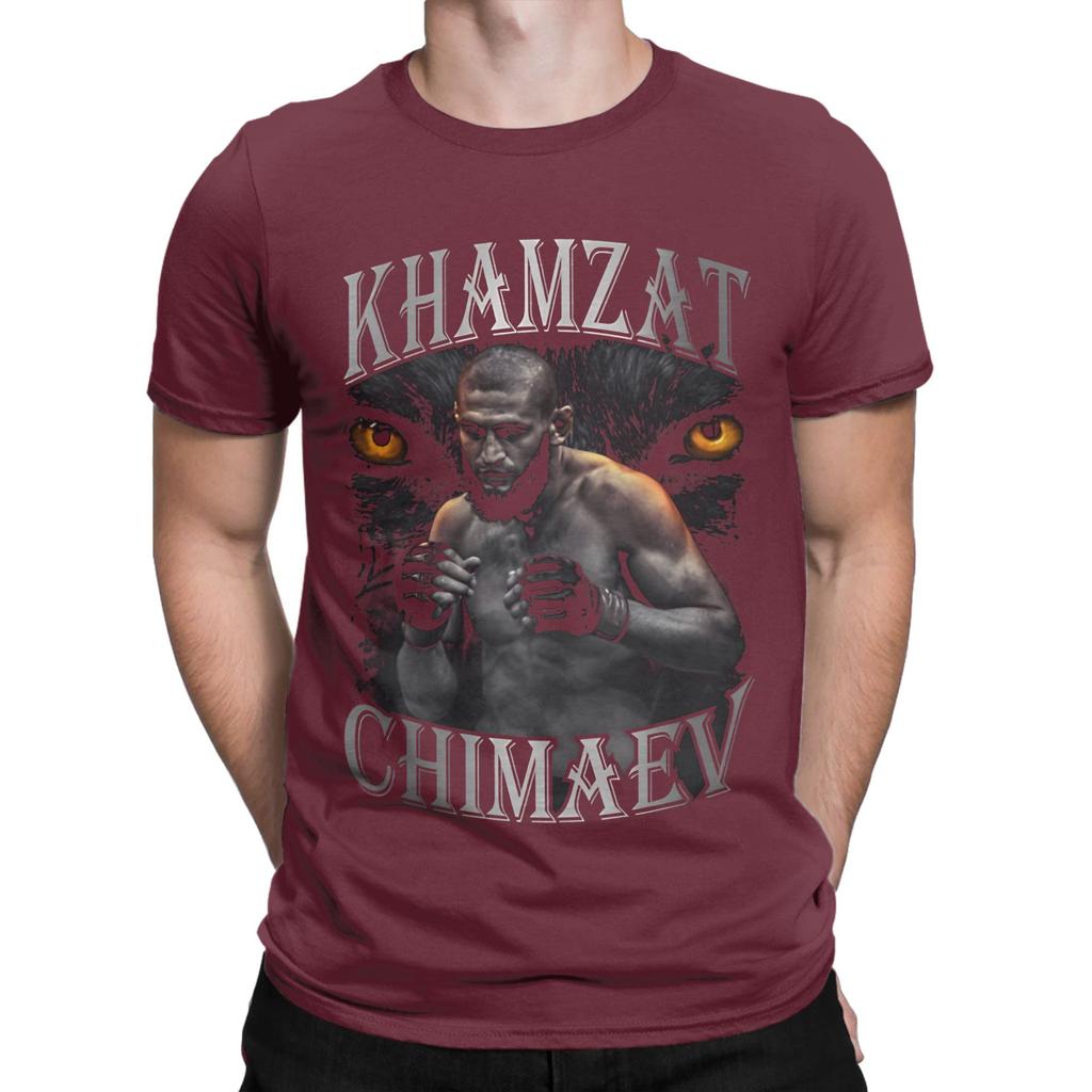 Unisex Khamzat Chimaevs T Shirts Cotton Clothes Fashion Short Sleeve Round Neck Tee Shirt Plus Size Tshirt