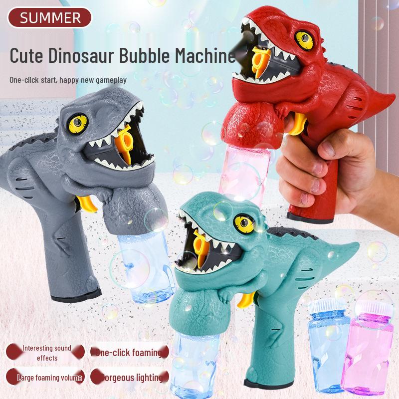 

Dinosaur Bubble Gun - TikTok Famous Electric Bubble Machine for Kids