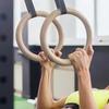 Gymnastické kruhy 2 ks/sada Nastavitelné závěsné popruhy Pro silový trénink, Domácí posilovnu, Cross&Fit a Kalisteniku