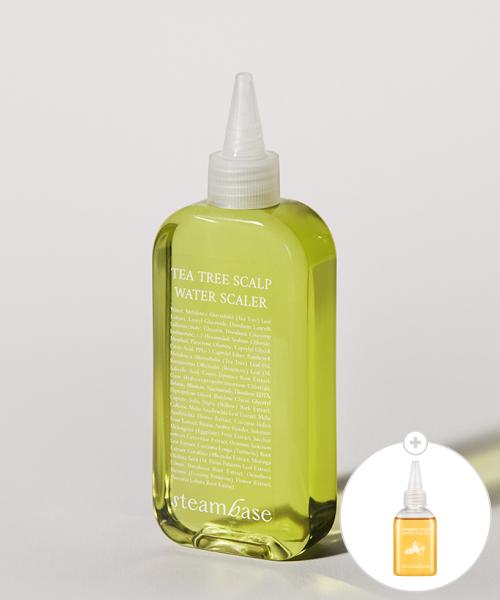 STeambase Parietaler Geruchsproblem Lösung Kopfhaut Keratin Teebaum Scaler 250ml Kostenlos Kurkuma 50ml none white