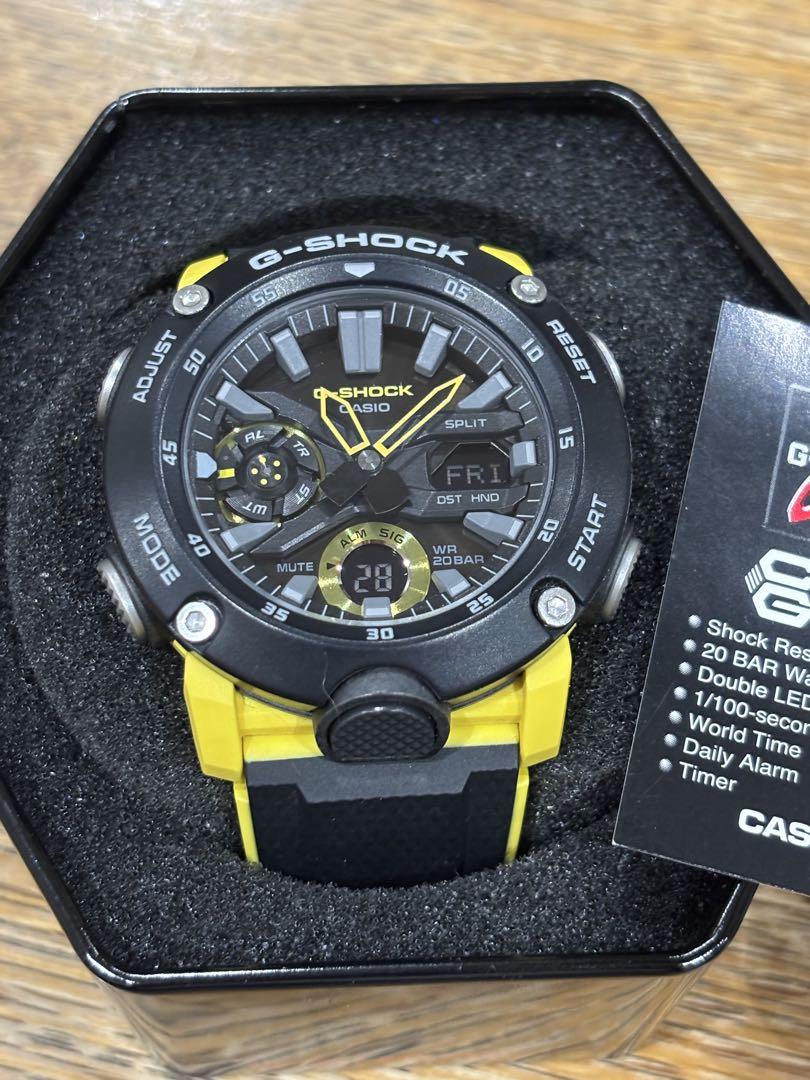 

[Б/У] CASIO G-SHOCK GA-2000-1A9ER Желтый