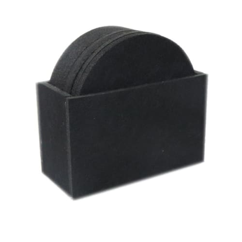 

Itisyou Absorbent Felt Coasters for Drinks, Dim Sum, and Coffee, Stylish Round Coasters, 10cm Diameter, Pack of 10