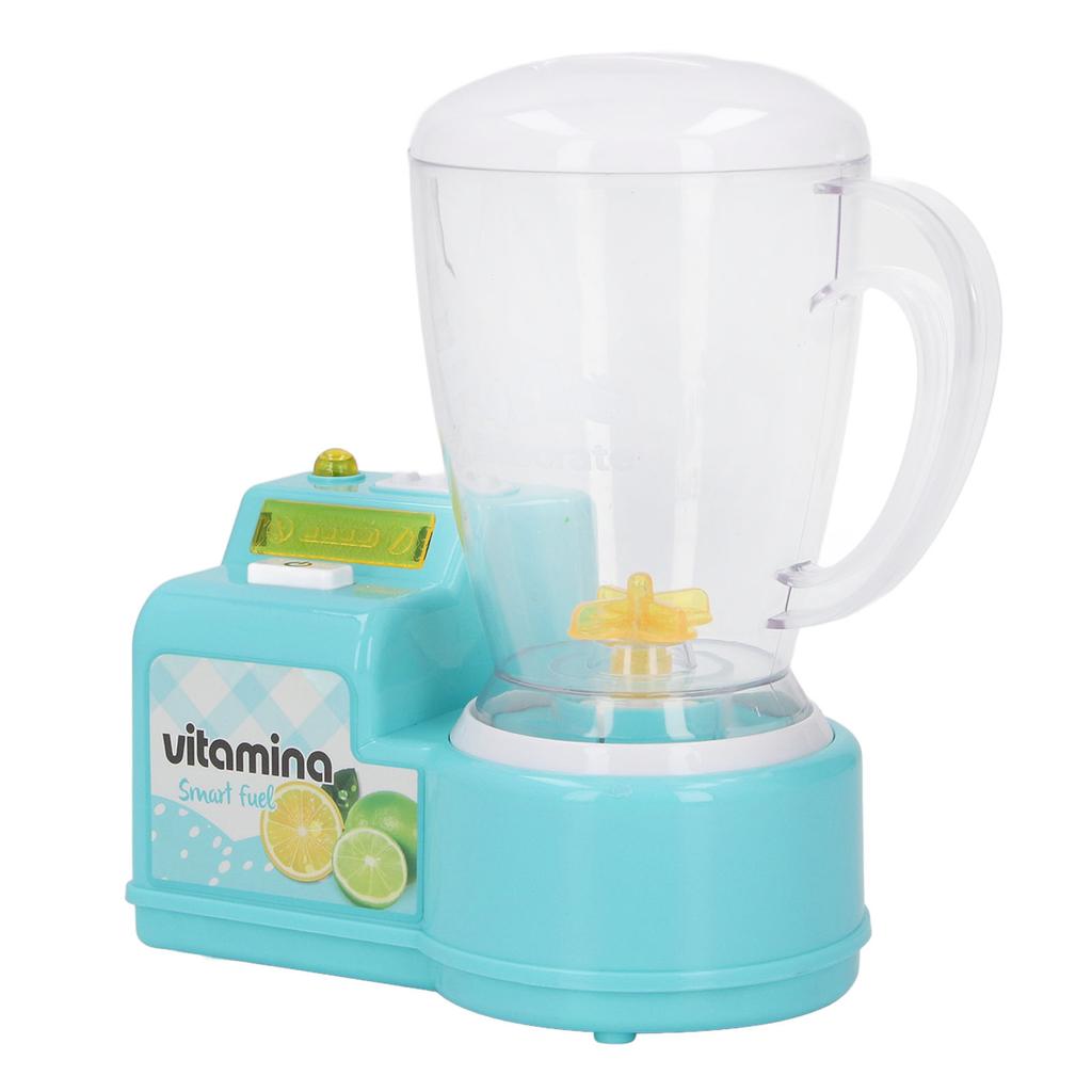 Blender Toy Kitchen Accessories Pretend Play Appliance Toy Interactive Educational Smoothie Maker