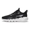 Li Ning Fabric Cushioning Slip Resistant Abrasion Resistant Low top Casual Shoes Women's Black AGLS024-5