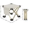 Ultra Lightweight Portable Hiking Campstool Foldable Fishing Stool Camping Picnic Stool Durable Sturdy Folding Chairs with Storage Pocket Outdoor Gear