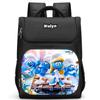 Smurf Anime Backpack Student Schoolbag Computer Bag