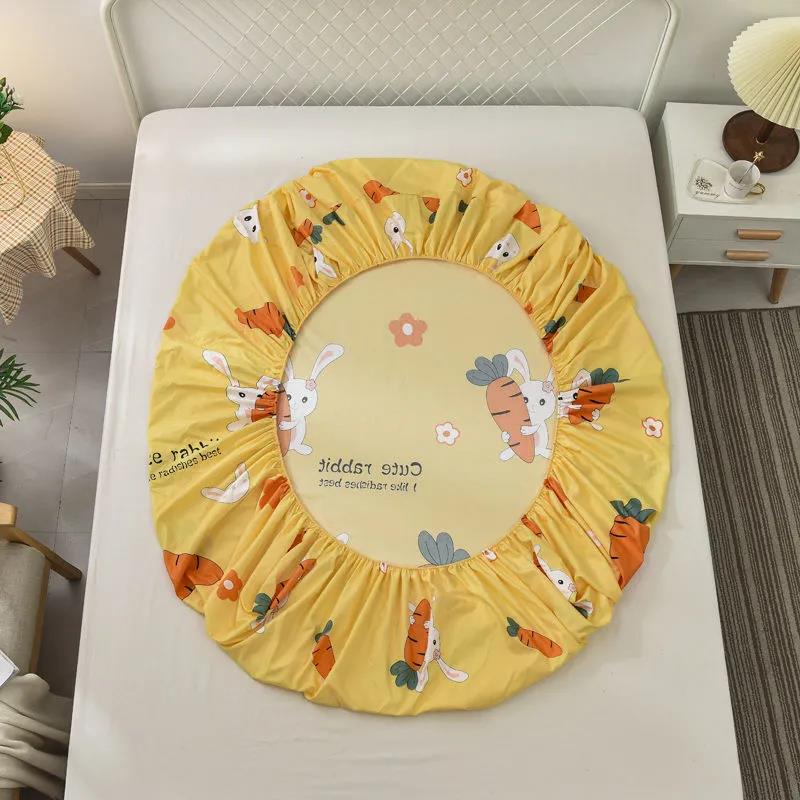 Cheap Bed Sheet Cover Thick Cotton Quilted Mattress Cover Onepiece Bed