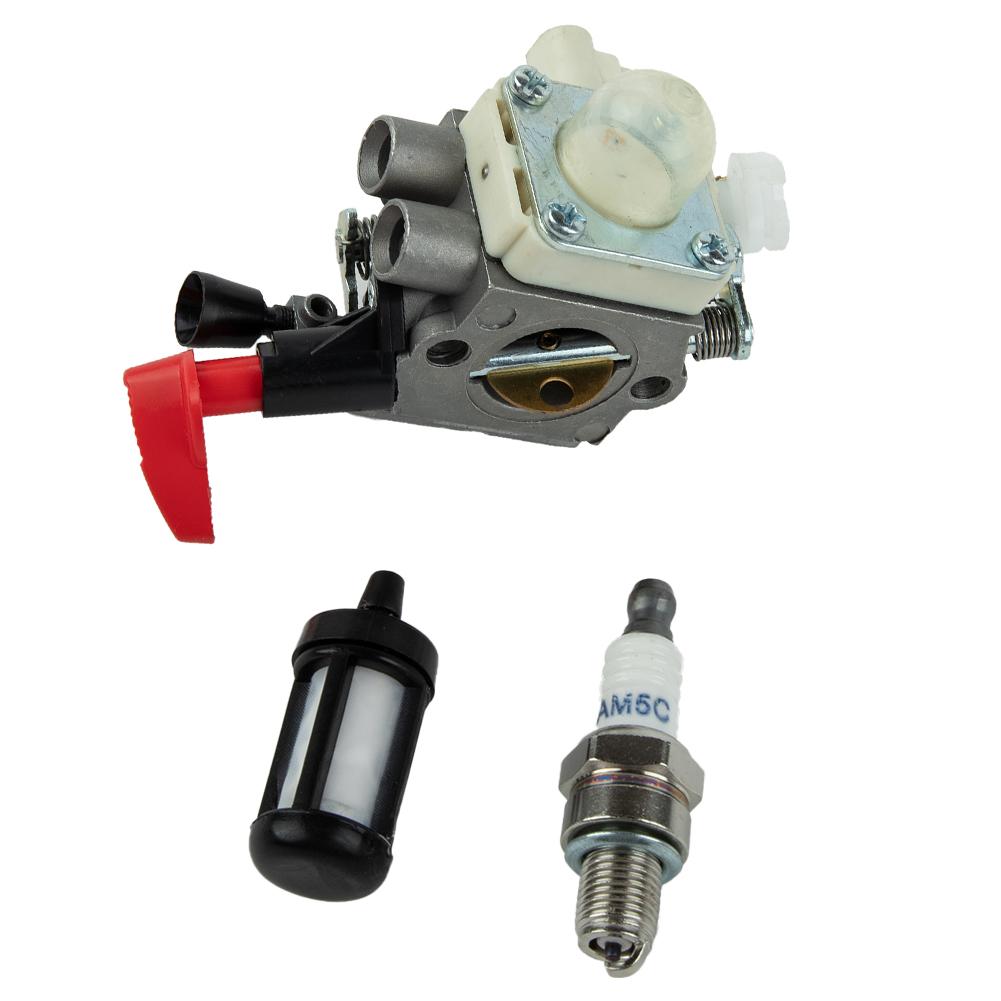 Carburateur de remplacement pour FS56RC FS70C FS70R FS70RC 4144 120 0608 Convient pour Coupe-bordures Débroussailleuse FS40 FS50 FS56 KM56 FC56 FC70 Series