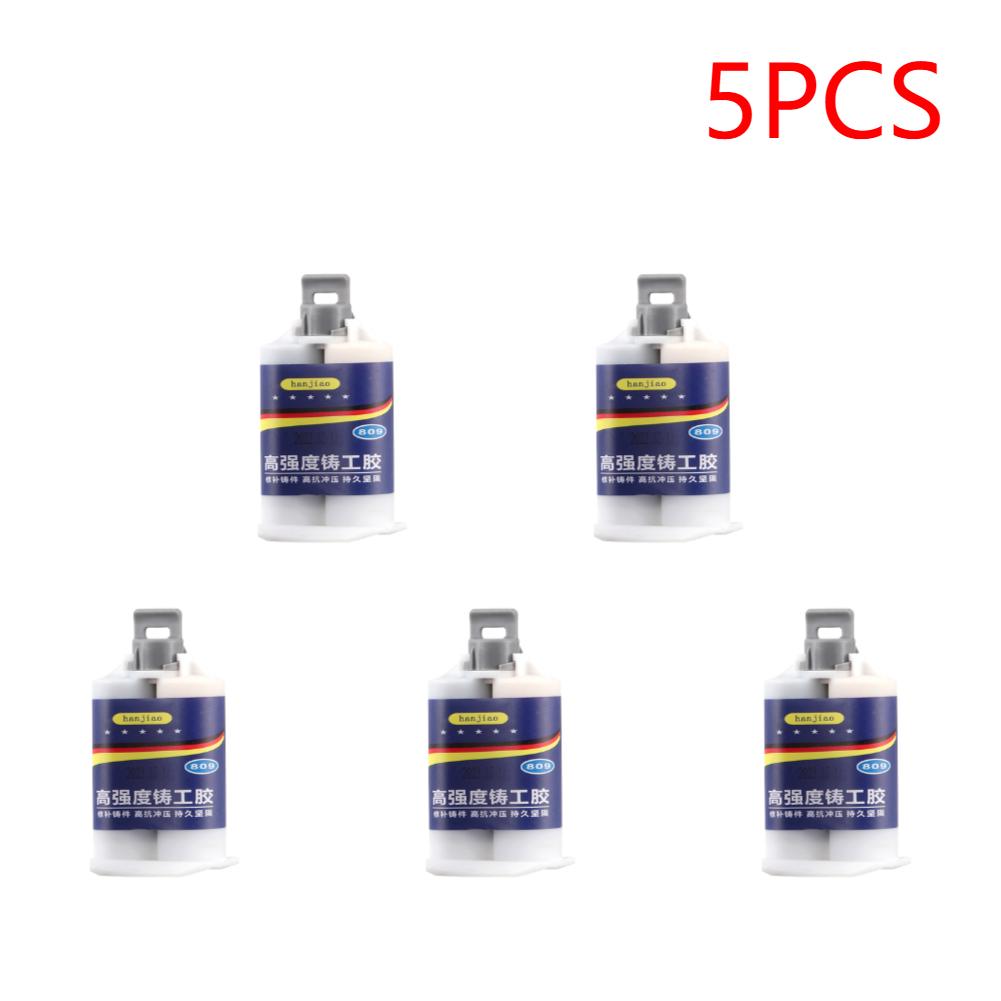 50/100g Metal Repair Glue AB Glue Strong Bond Sealant Glue Heat Resistance Metal Repair Adhesive Industrial Casting Agent