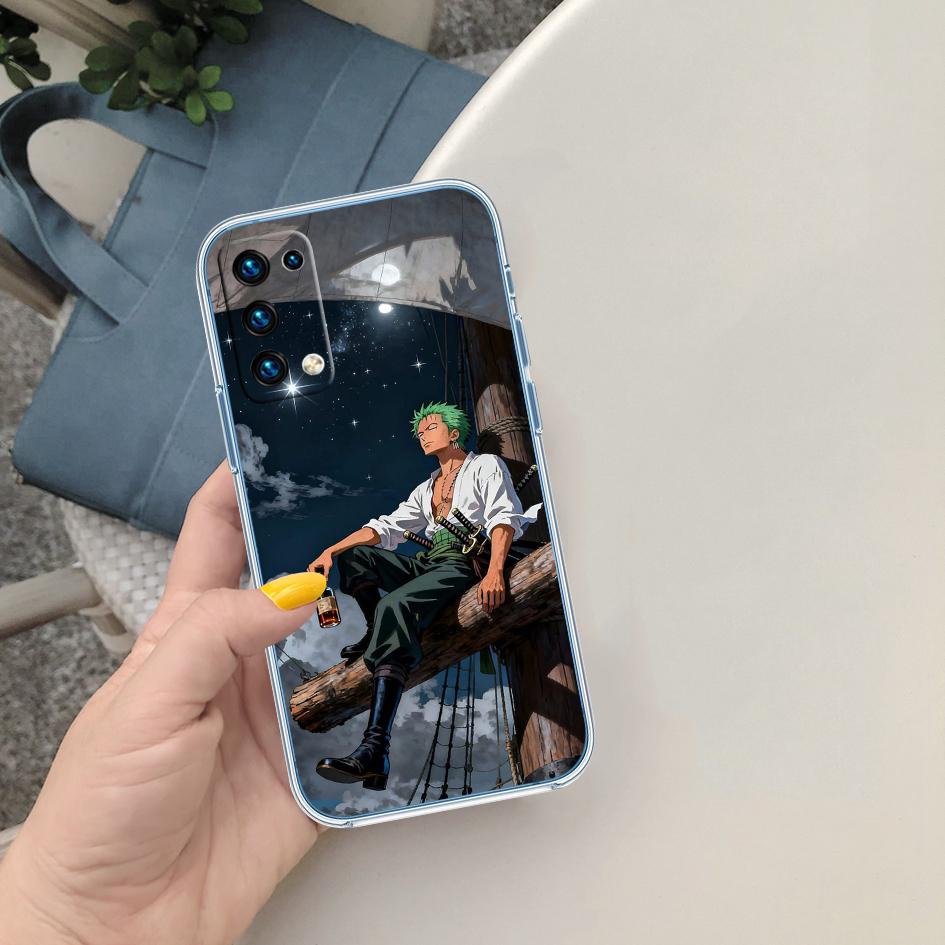 One Piece Zoro Soft Shell Transparent Phone Case for Motorola Moto Edge 20 30 40 50 S30 Fusion Ultra Pro Neo Lite + G200 G23