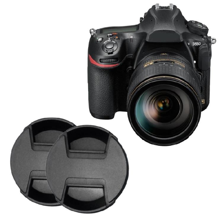 2Pcs Universal Lens Caps for Z DX50-250mm f4.5-6.3,Z 35mm F 1.8S Cameras, Essential Accessory for Photographers