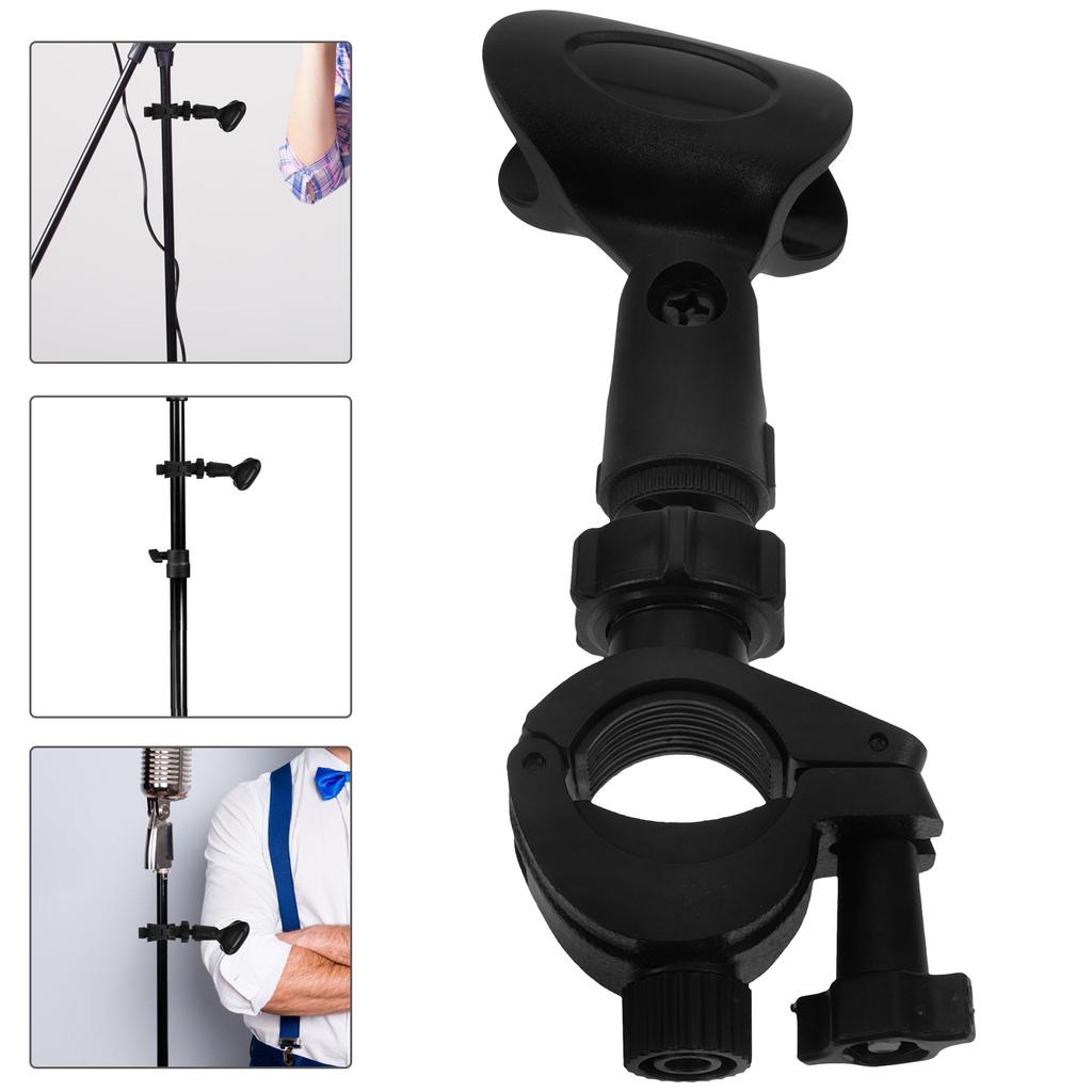 Microphone Radio Extension Clip Tripod Clamp Rack Wireless Holder Multiple Plastic Speaker Stands