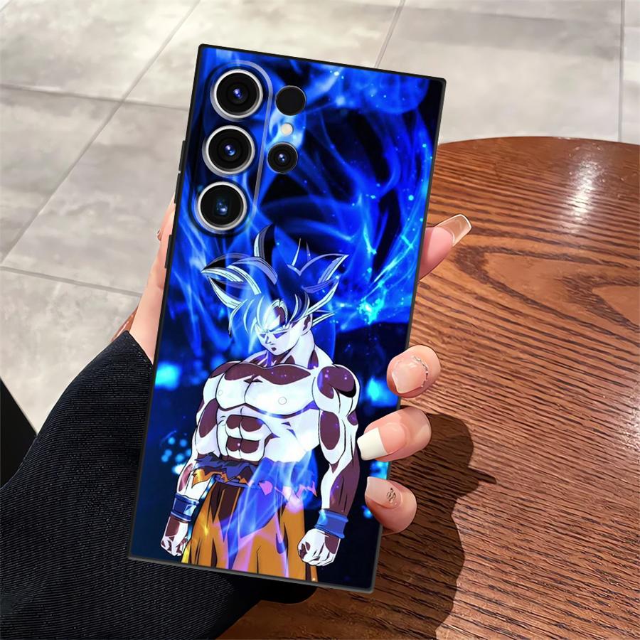 Case for Samsung Galaxy S26 S20 S10 S9 S21 FE Note 20 Ultra 8 9 10 S25 Ultra S23 S24 Plus Funda Phone Cover Dragon Ball Anime