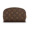 Classic Monogram Canvas Cosmetic Shell Clutch Women Clutch Brown M47515