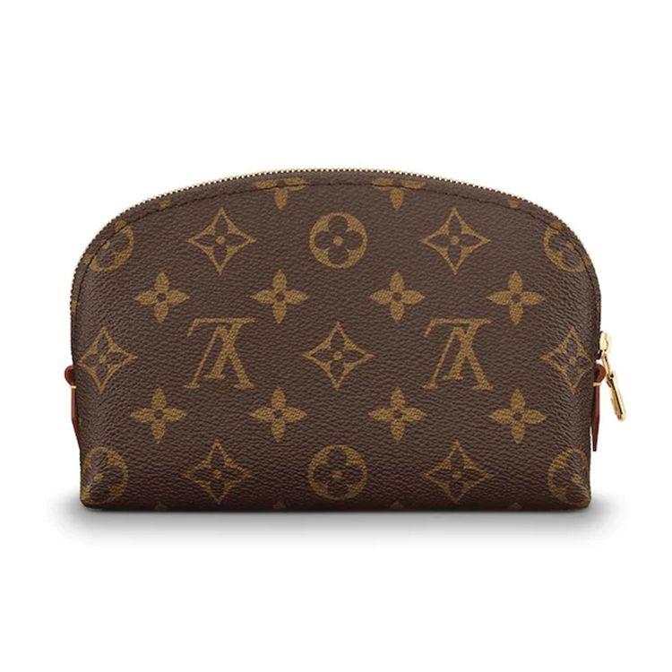 

Louis Vuitton Класична Monogram Canvas Косметична мушля-клатч Жіночий клатч Коричневий M47515 Basic Set (Bag+Dust Bag)