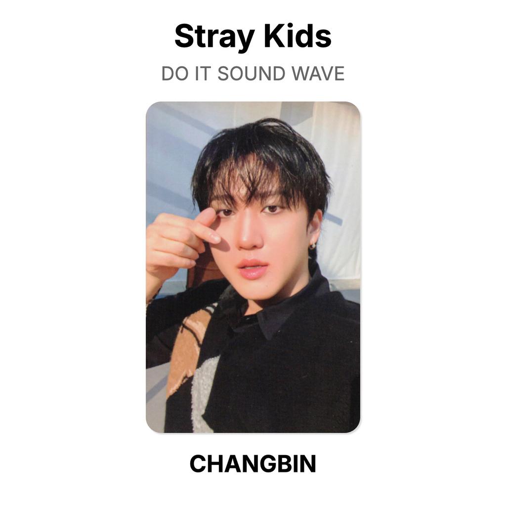 Stray Kids DO IT SOUND WAVE Official Photocard