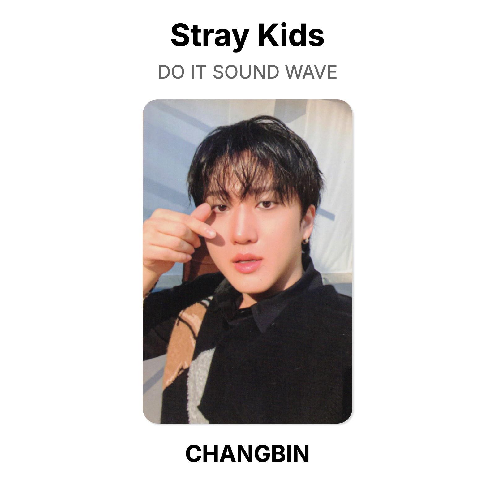 Stray Kids DO IT SOUND WAVE Official Photocard CHANGBIN