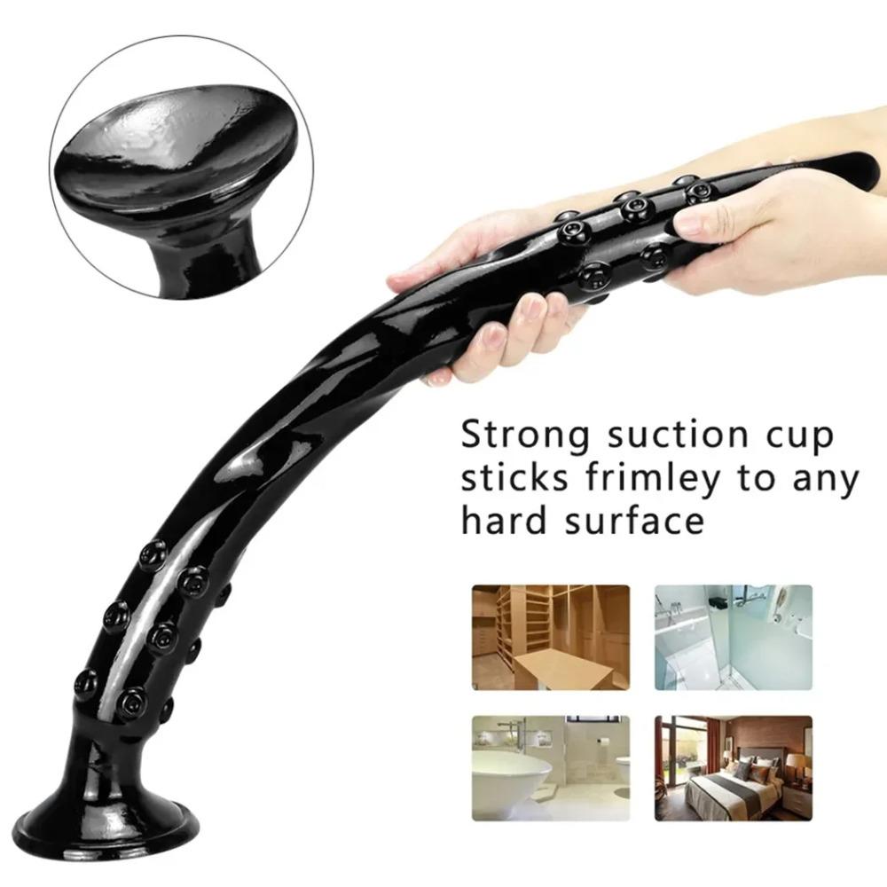 Super Long Butt Plug Powerful Suction Cup Anal Dildo Female Masturbator Anal Plug Stimulate Vagina Sex Toys for Woman Man Gay 18