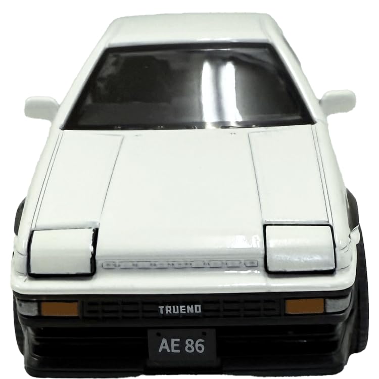 Scale Toyota AE86 Trueno MSZ Diecast Model White 1/37 Car,