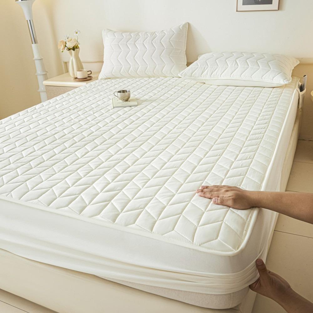 Thicken Non Slip Fitted Sheet Skin-friendly 90/120/150/180cm Elastic Bedsheet Waterproof Elastic Band Home Bed Linen Bedroom Use