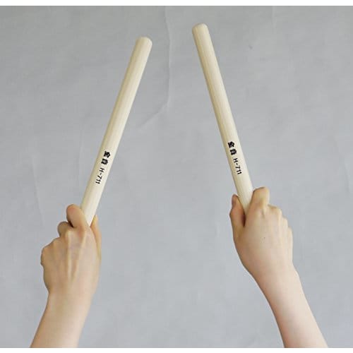 Zen-On Japanese Taiko Drumsticks, H-711, Length: 330mm / Diameter: 20mm / Weight: Approx. 110g