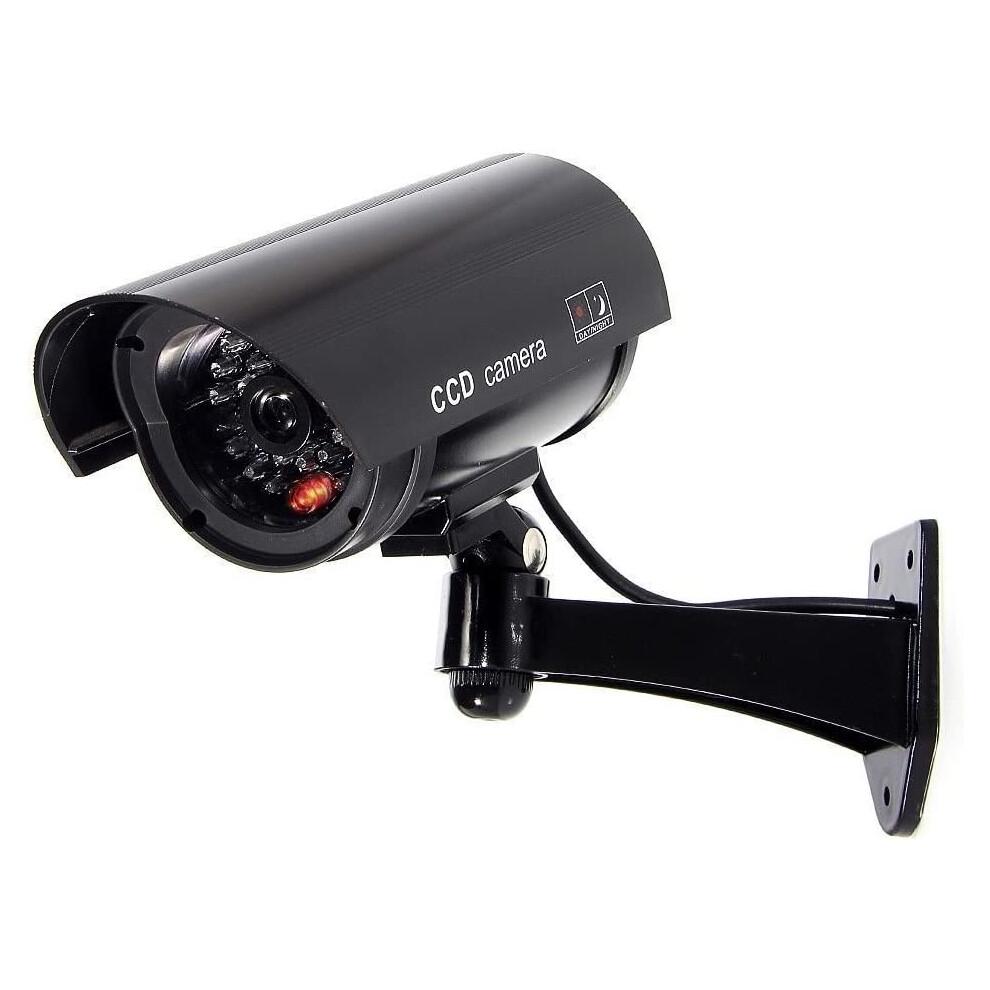 Motion Led Light Security Surveillance System, Simulated Cctv Dome Dummy Camera With High Resemblance, Easy Installation For Indoor Outdoor Usage,