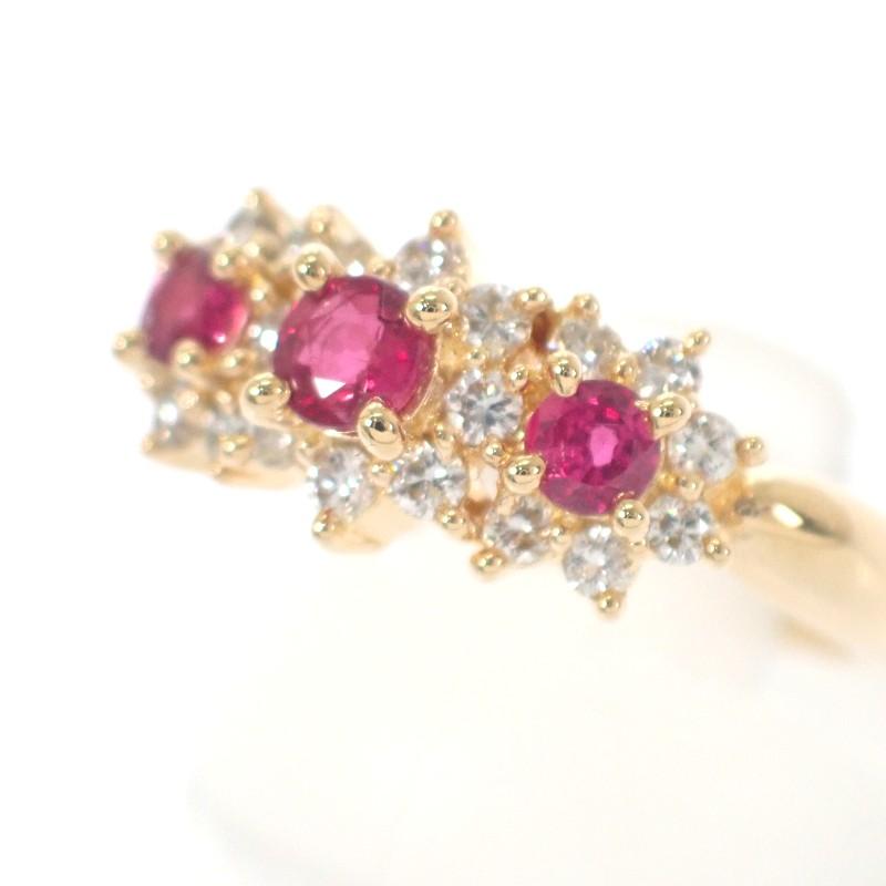 TASAKI  #11(JP Size) ring K18 yellow gold/Ruby Women