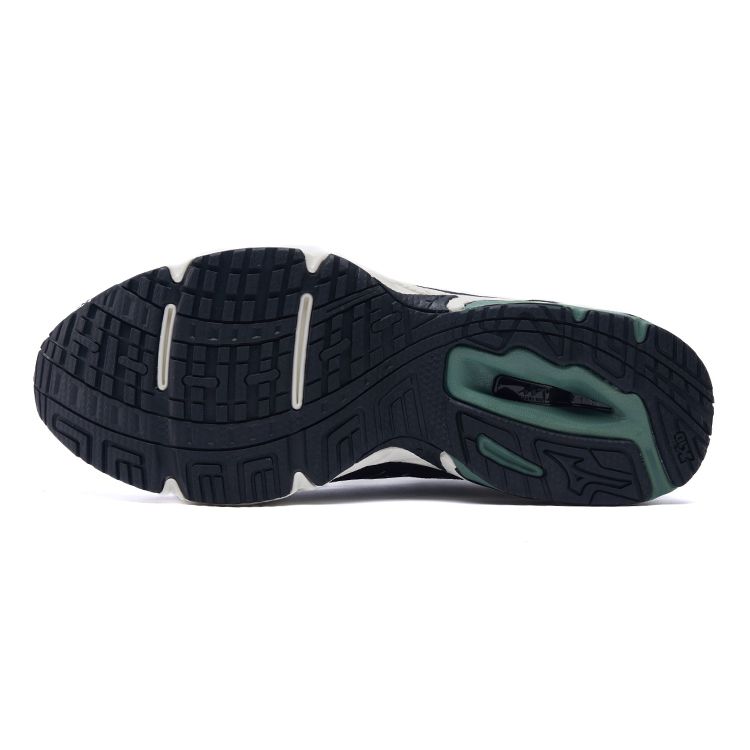 Mizuno Wave Solar V2 Retro Trend Functional Cushioning Slip Resistant Durable Low Top Lifestyle Shoes Unisex Sneaker Black D1GH231807