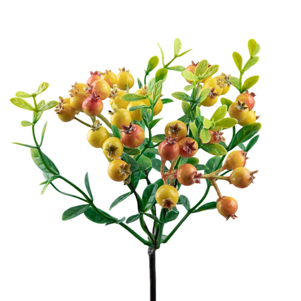 Artificial Simulation Berry Flowers Vibrant Artificial Berry Flowers For Weddings Home Decor With Low Maintenance
