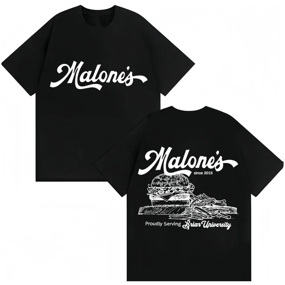 Off-campus Marlon s Briar University Bar and Burge T-shirt Men s and Women s Hockey T-shirt Oversized Fan T-shirt Streetwear M