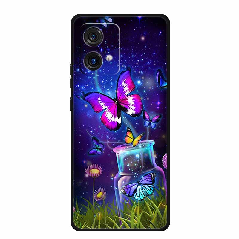 For Motorola Moto G84 G54 5G Case Fashion TPU Soft Silicone Cover Phone Cases for Moto G54 MotoG84 2023 Original New Tiger Capa